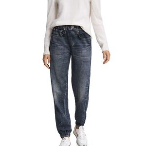 Rag & Bone Miramar Cotton Jogger - Blue,XXS NWOT